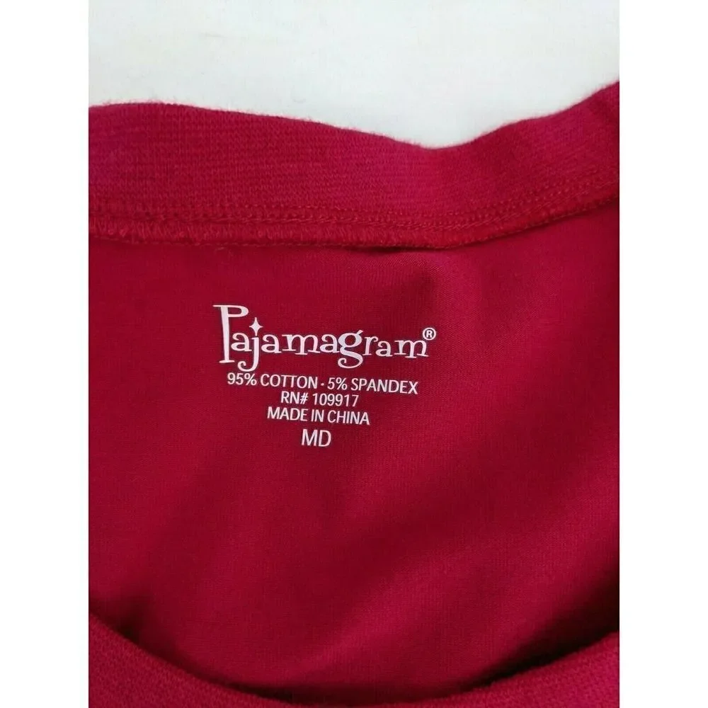 Pajamagram Red Pajamas 2 Piece Set Valentine PJ's Lounge‎ Wear